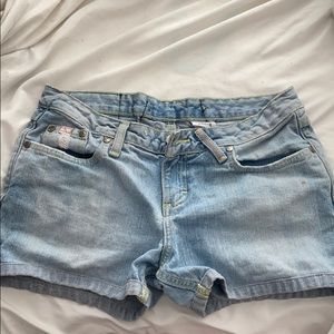 jean shorts